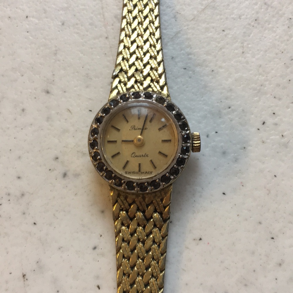 Primed Watch w/ Diamond Chips